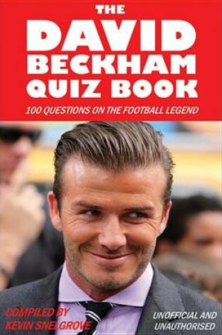 Cover of The David Beckham Quiz Book