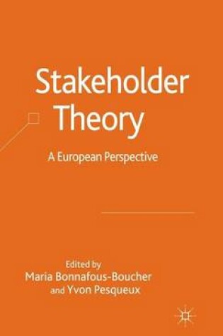 Cover of Stakeholder Theory: A European Perspective