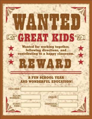 Book cover for Wild West Wanted! Chart