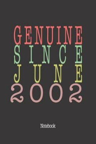 Cover of Genuine Since June 2002