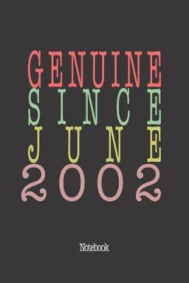 Book cover for Genuine Since June 2002