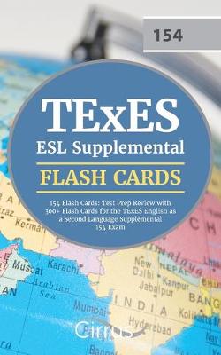 Book cover for TExES ESL Supplemental 154 Flash Cards