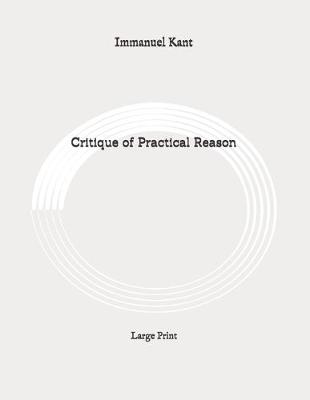 Book cover for Critique of Practical Reason