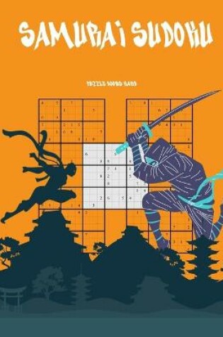 Cover of samurai sudoku puzzle books hard