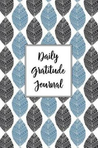 Cover of Gratitude Journal Abstract Leaves Pattern 3