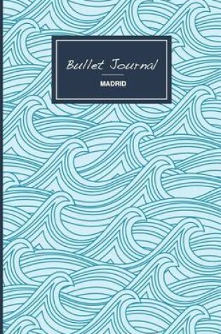Cover of Bullet Journal. Waves