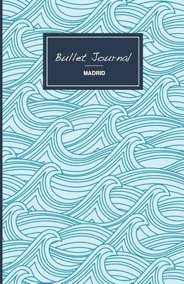 Book cover for Bullet Journal. Waves