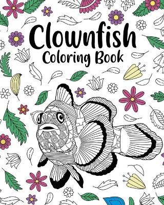 Book cover for Clownfish Coloring Book