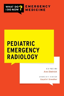 Book cover for Pediatric Emergency Radiology