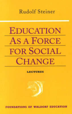 Book cover for Education as a Force for Social Change
