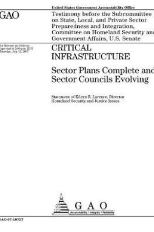 Cover of Critical Infrastructure