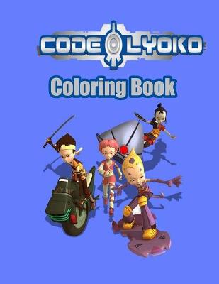 Book cover for Code lyoko Coloring Book