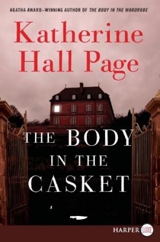 Cover of The Body In The Casket [Large Print]