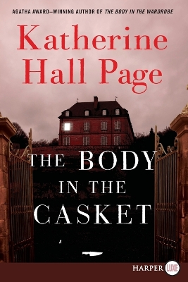 Book cover for The Body In The Casket [Large Print]