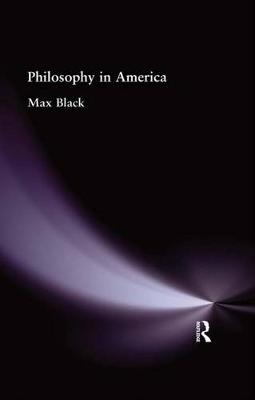 Book cover for Philosophy in America