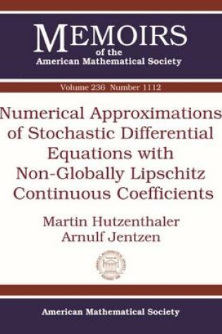 Cover of Numerical Approximations of Stochastic Differential Equations with Non-Globally Lipschitz Continuous Coefficients