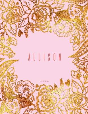 Book cover for Allison - Dotted Journal