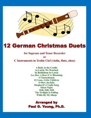 Book cover for 12 German Christmas Duets