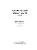 Cover of Light in August/Manuscript