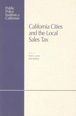 Cover of California Cities and the Local Sales Tax