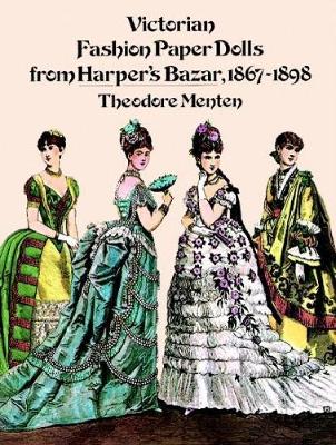 Book cover for Victorian Fashion Paper Dolls from Harper's Bazar, 1867-1898