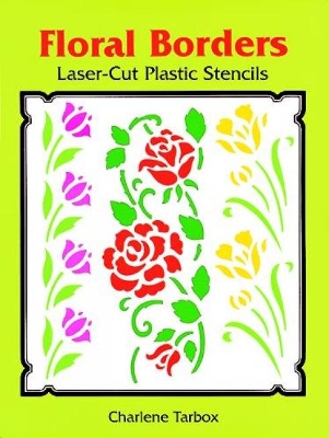 Book cover for Floral Borders Laser-Cut Plastic Stencils