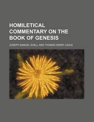 Book cover for Homiletical Commentary on the Book of Genesis