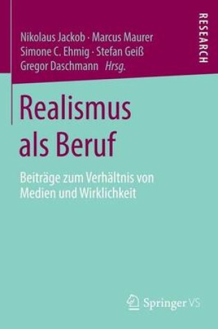 Cover of Realismus ALS Beruf