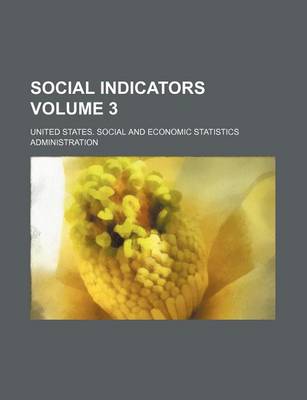 Book cover for Social Indicators Volume 3