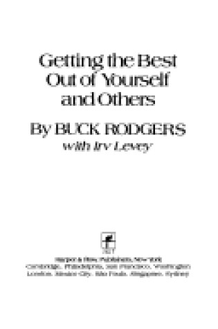 Cover of Getting the Best out of Yourself and Others