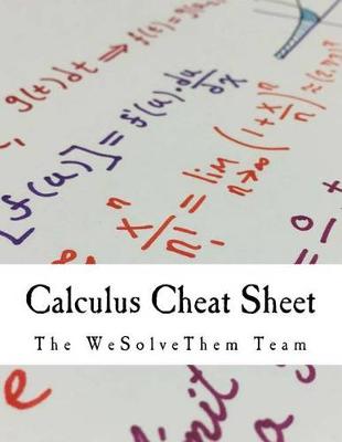 Book cover for Calculus Cheat Sheet