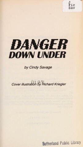 Book cover for Danger Down Under