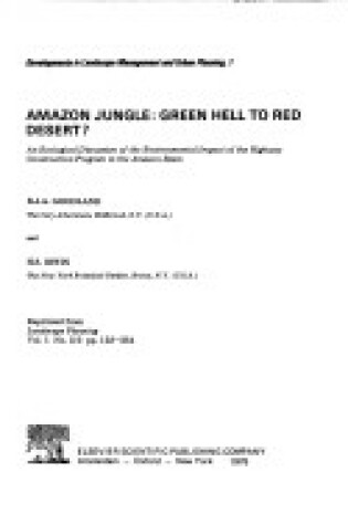 Cover of Amazon Jungle-Green Hell to Red Desert?