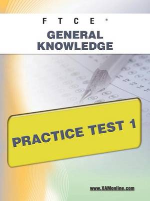 Book cover for FTCE General Knowledge Practice Test 1