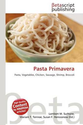 Cover of Pasta Primavera