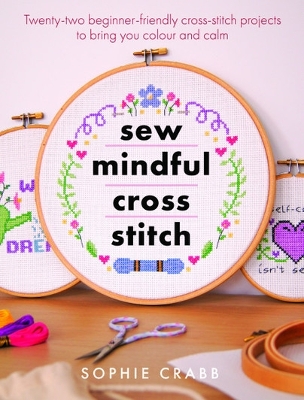 Book cover for Sew Mindful Cross Stitch