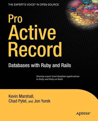 Book cover for Pro Active Record: Databases with Ruby and Rails