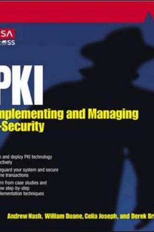 Cover of PKI: Implementing & Managing E-Security