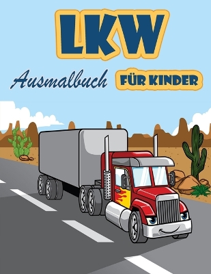 Book cover for Truck-Malbuch