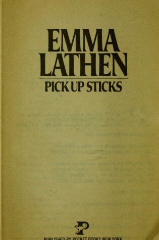 Cover of Pick Up Sticks