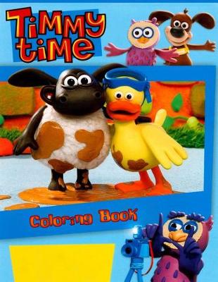 Book cover for Timmy Time Coloring Book