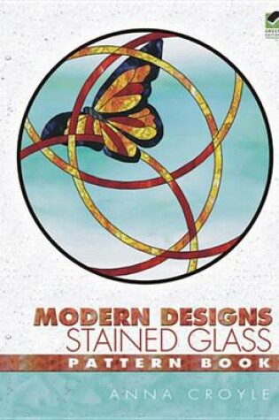 Cover of Modern Designs Stained Glass Pattern Book