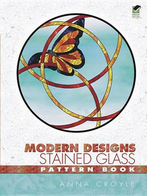 Book cover for Modern Designs Stained Glass Pattern Book