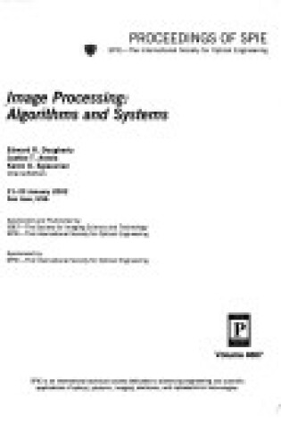 Cover of Image Processing-Algorithms and Systems