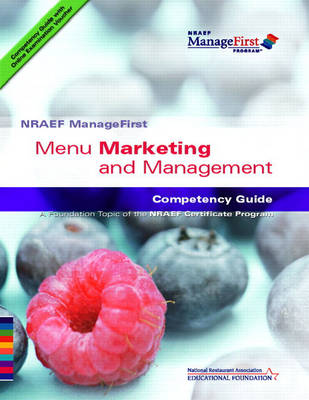 Book cover for ManageFirst Menu Marketing and Management with On-line Testing Access Code Card and Test Prep