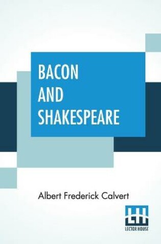 Cover of Bacon And Shakespeare