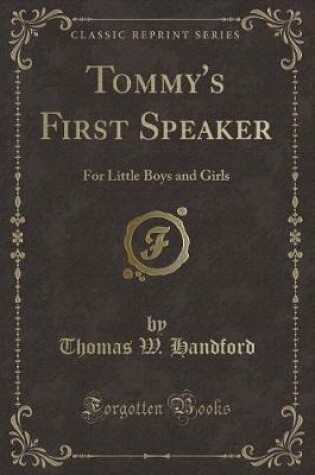 Cover of Tommy's First Speaker