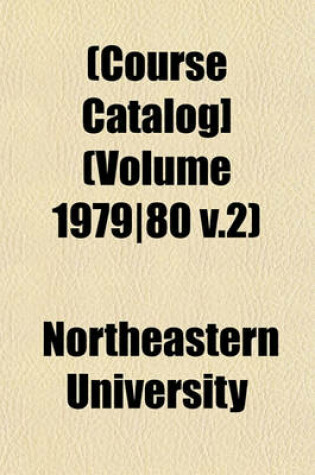 Cover of [Course Catalog] Volume 1979/80 V.2