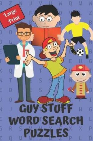 Cover of Guy Stuff Word Search Puzzle Book