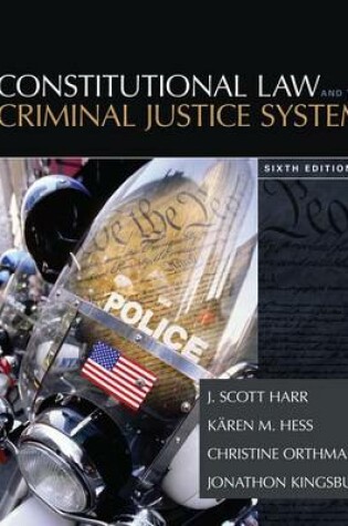 Cover of Constitutional Law and the Criminal Justice System